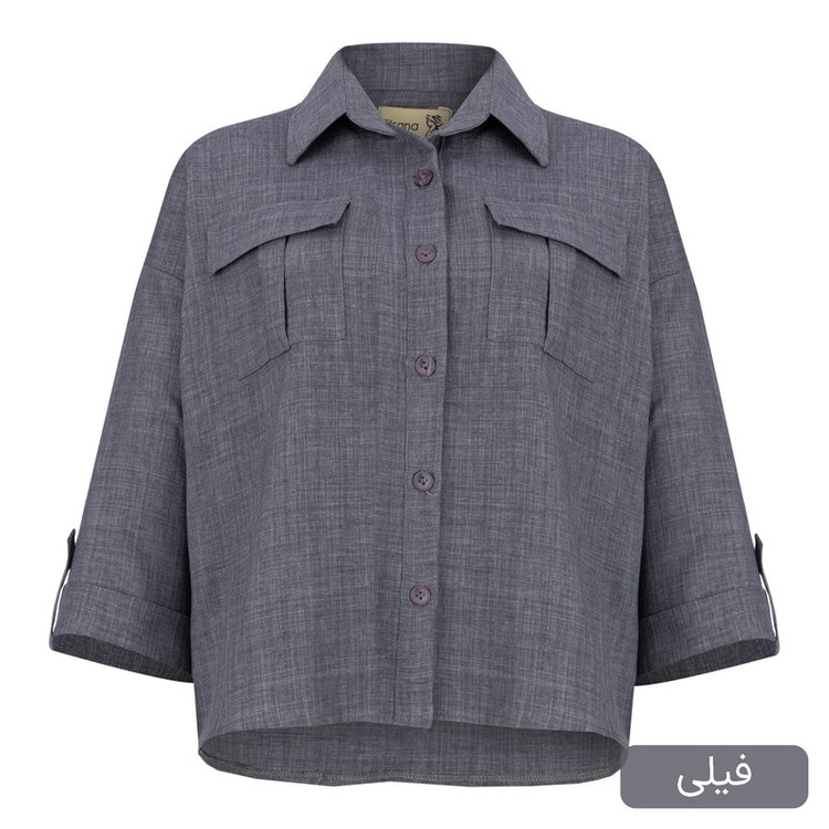 ست شومیز و شلوار زنانه مدل دلگون کد 2474
