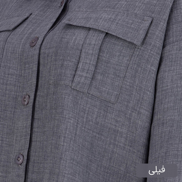 ست شومیز و شلوار زنانه مدل دلگون کد 2474