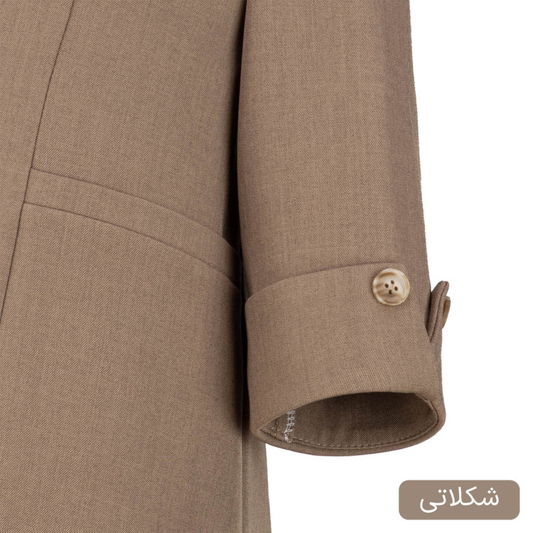 مانتو کتی زنانه مدل المینا کد 2594