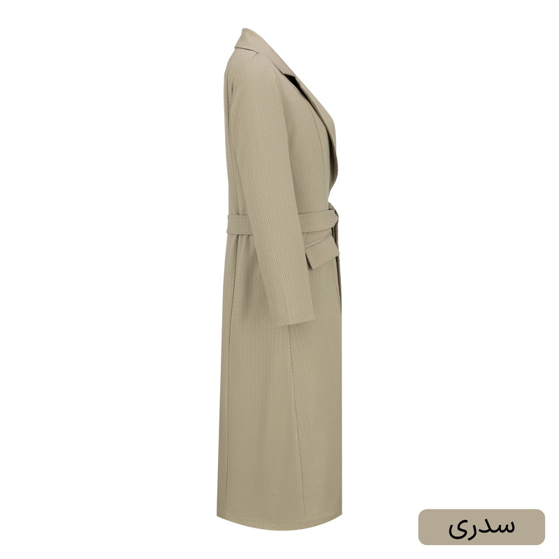 مانتو زیر زانو زنانه مدل ویرا کد 2511