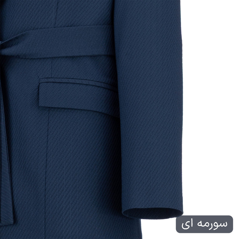 مانتو زیر زانو زنانه مدل ویرا کد 2511