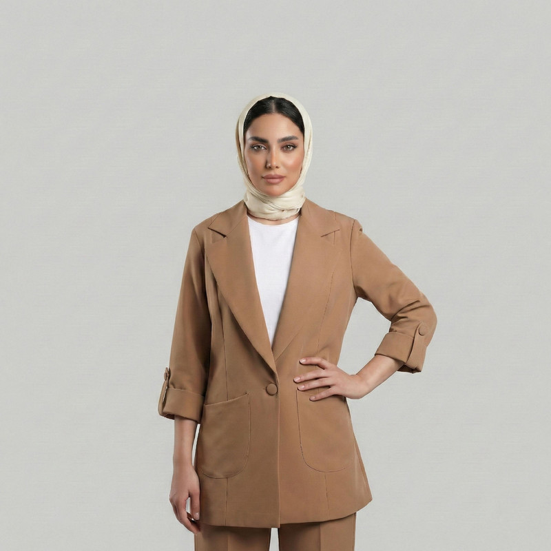 مانتو کتی زنانه مدل میشکا کد 138019