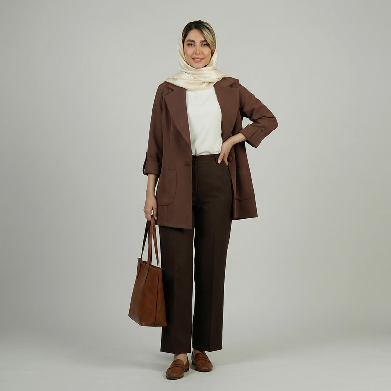 مانتو کتی زنانه مدل میشکا کد 138019