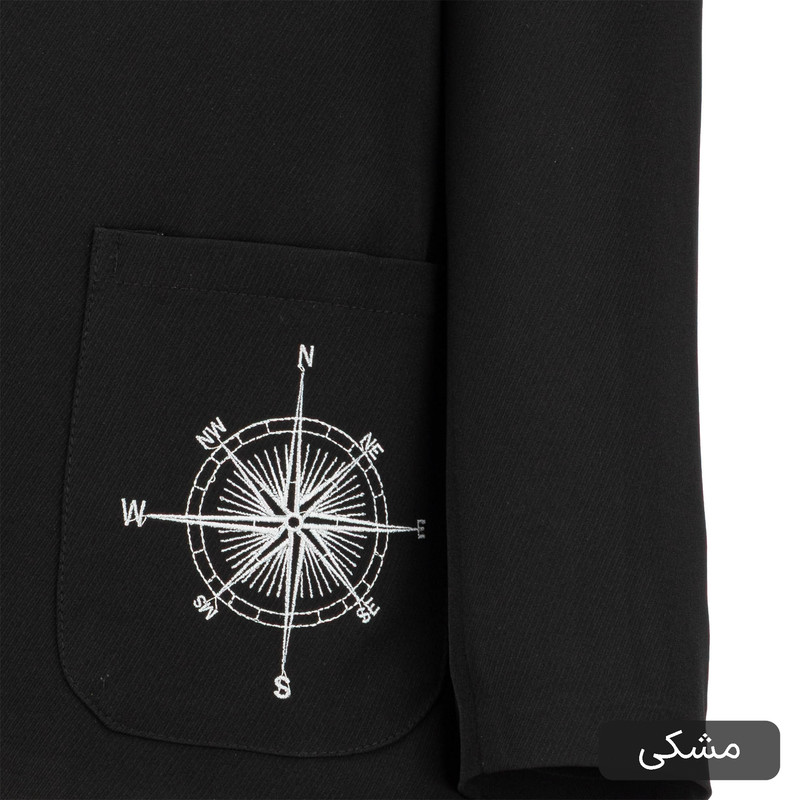 مانتو کتی زنانه مدل بارانک کد 2595