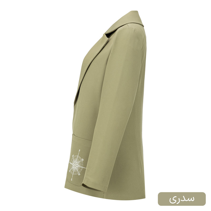 مانتو کتی زنانه مدل بارانک کد 2595