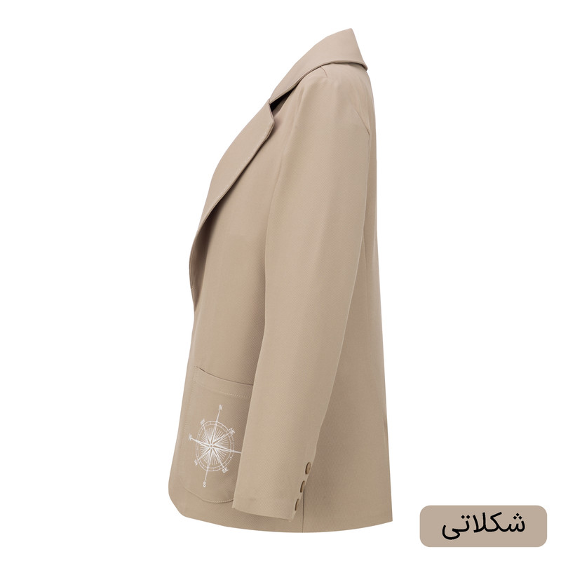 مانتو کتی زنانه مدل بارانک کد 2595