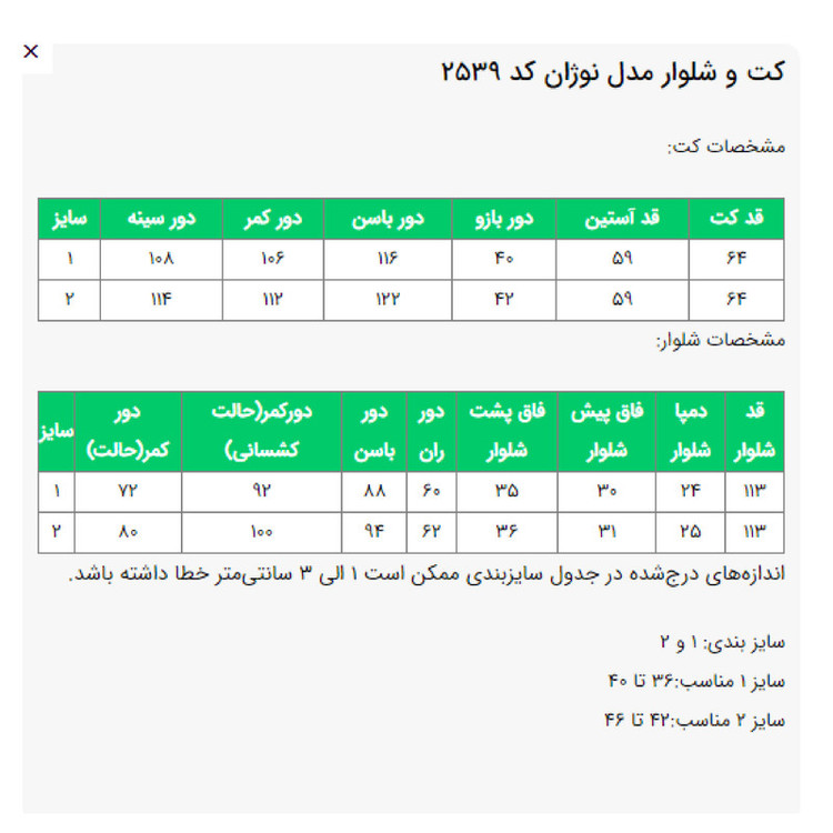 ست کت و شلوار رسمی زنانه مدل نوژان کد 2539
