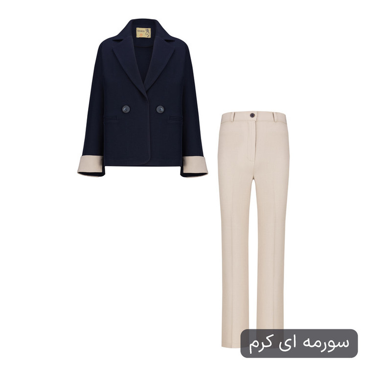 ست کت و شلوار رسمی زنانه مدل نوژان کد 2539