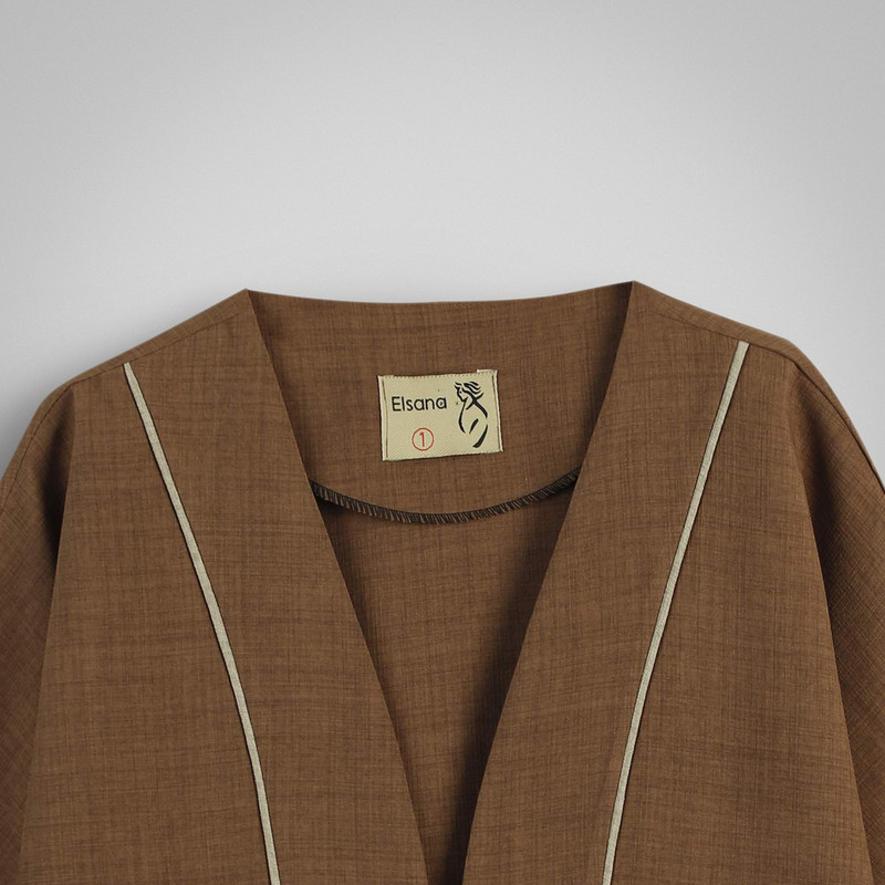 مانتو زنانه مدل بردین کد 208951