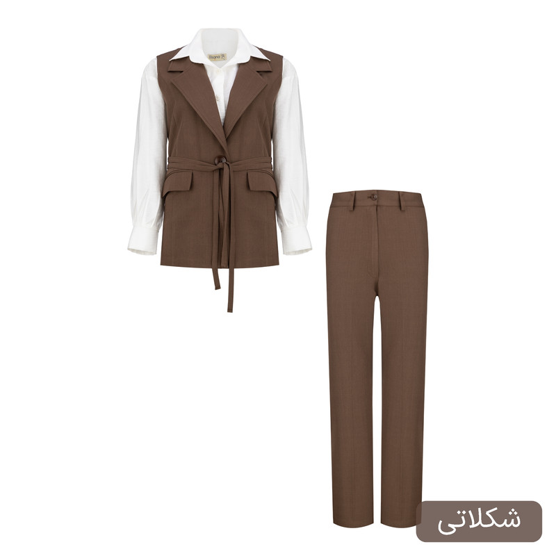 ست 3 تکه لباس رسمی زنانه مدل لیلو کد 2529