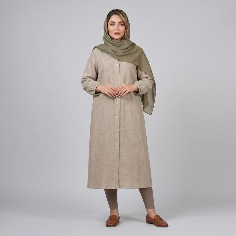مانتو زنانه مدل مهرنیکا کد 2479