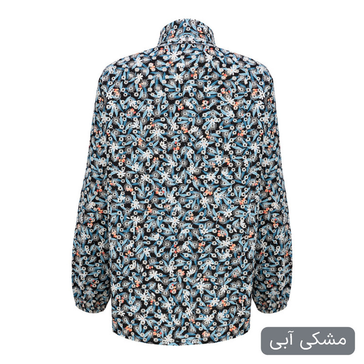 شومیز آستین بلند یقه ایستاده زنانه مدل میانا کد 2462