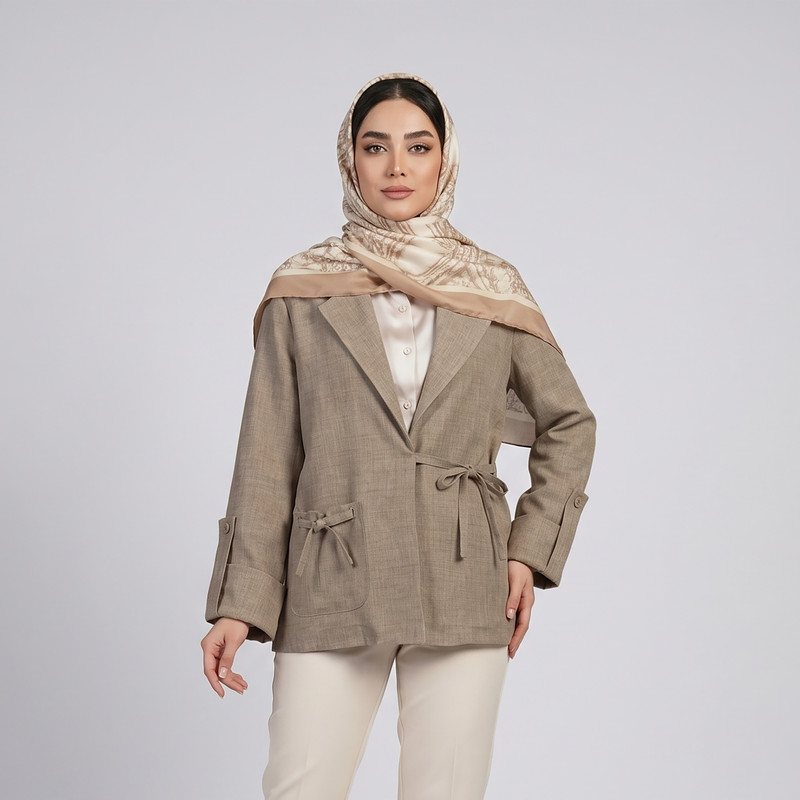 مانتو کتی زنانه مدل مهینا کد 2587