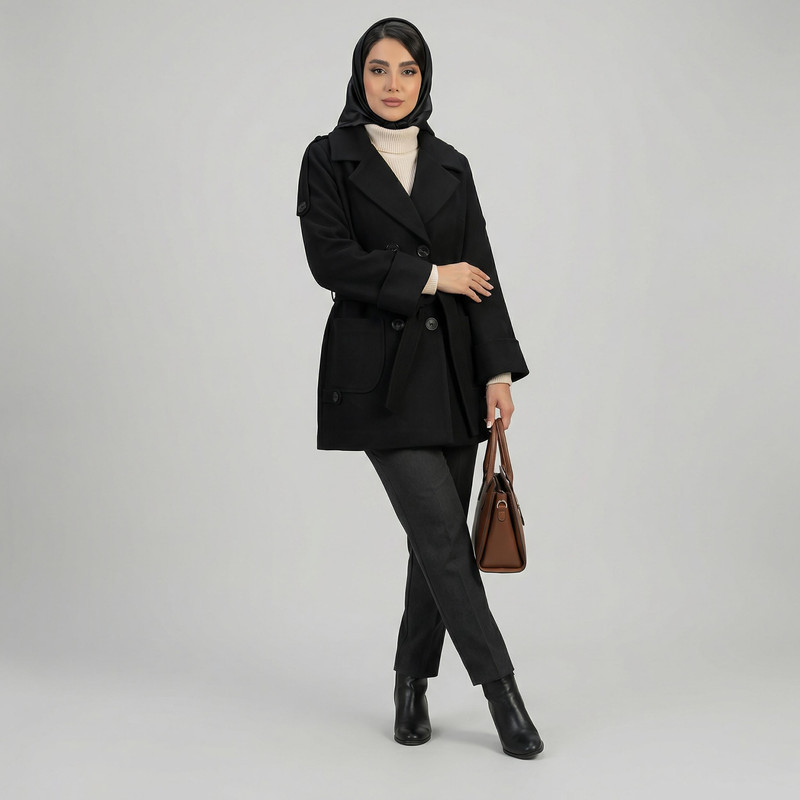 بارانی زنانه مدل راوک کد 2400