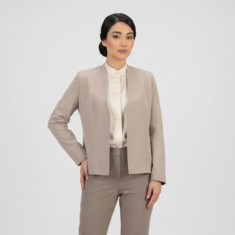 کراپ کت رسمی زنانه  مدل ماتیاس کد 2492