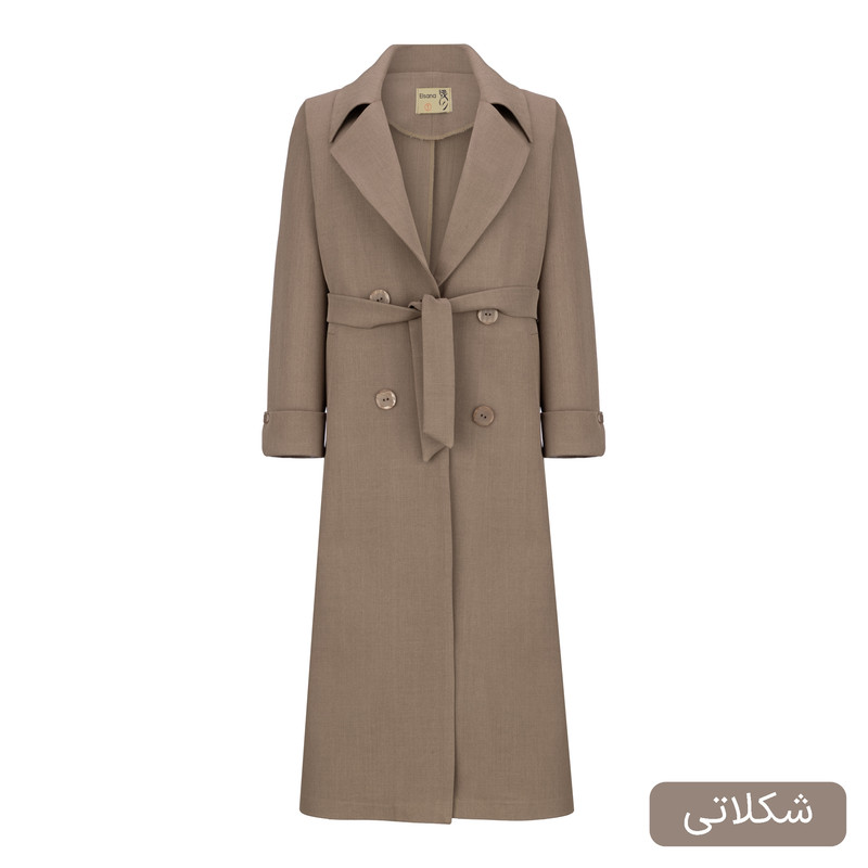 مانتو زیر زانو زنانه مدل نلینا کد 2505