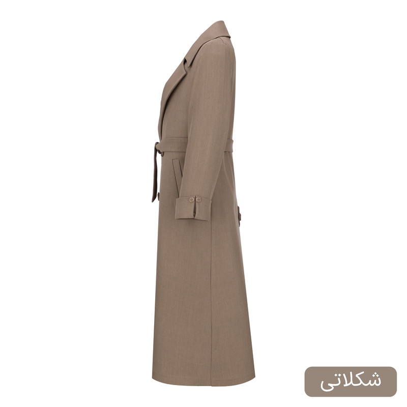 مانتو زیر زانو زنانه مدل نلینا کد 2505