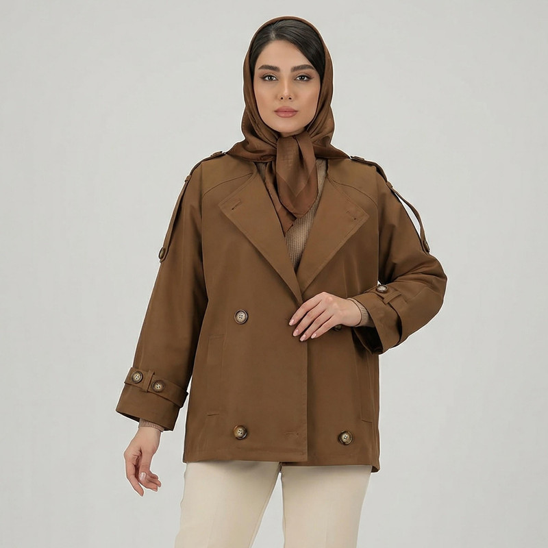 بارانی زنانه مدل تیام کد 233028