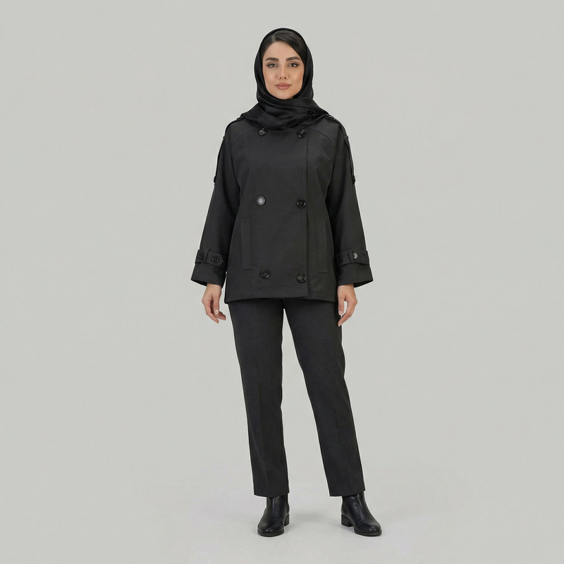 بارانی زنانه مدل تیام کد 233028