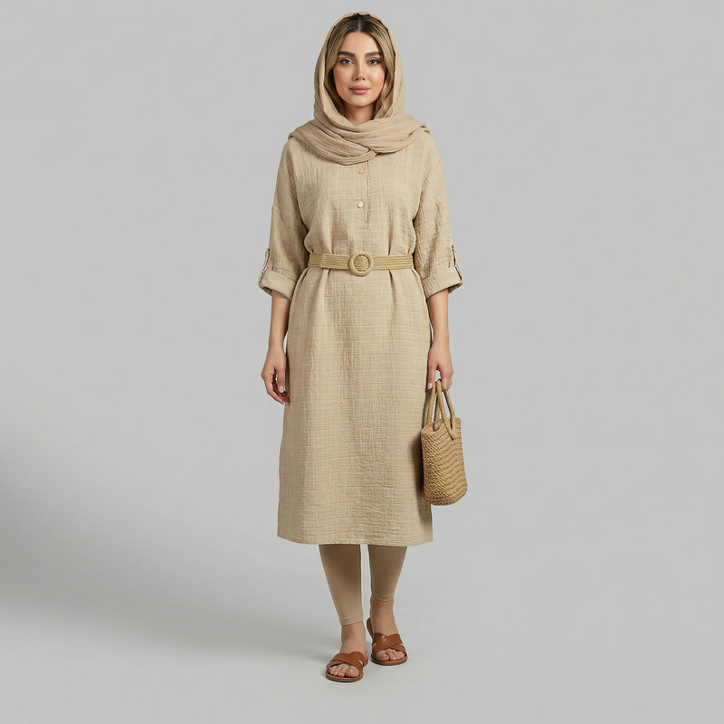 مانتو زنانه مدل کادوسا کد 218101