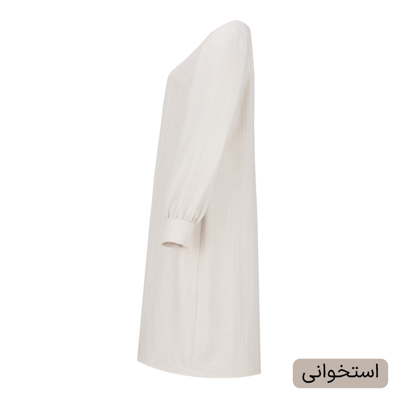 مانتو زیر زانو زنانه مدل آیسین کد 2493