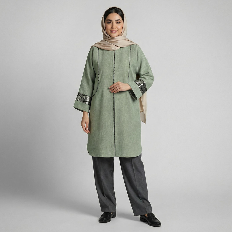مانتو زنانه کد 173905