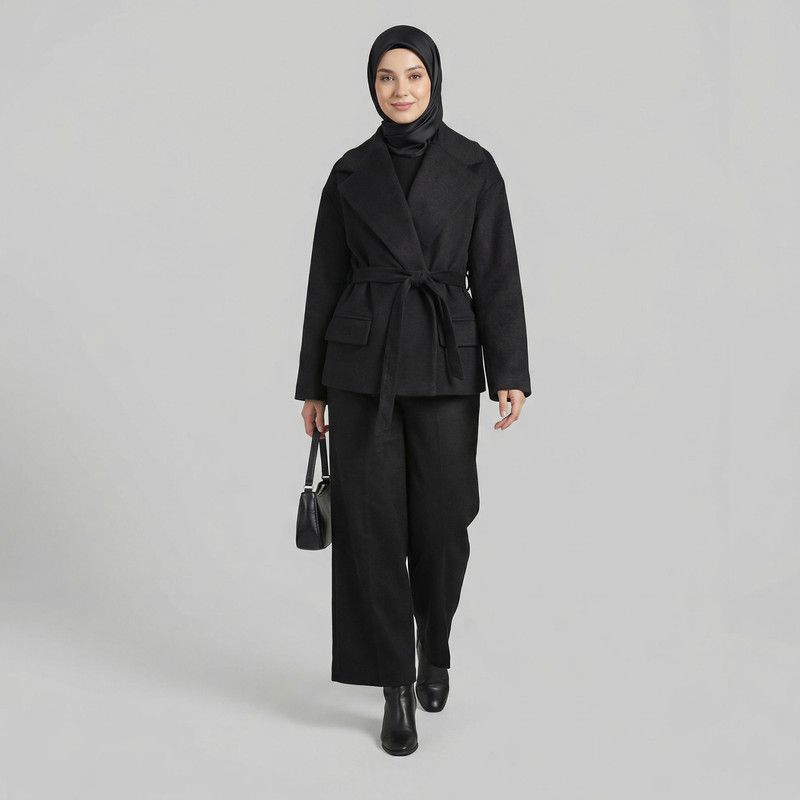 ست کت و شلوار رسمی زنانه  مدل شادمهر کد 2401