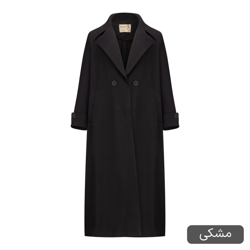 مانتو روی زانو زنانه مدل وارش کد 2596