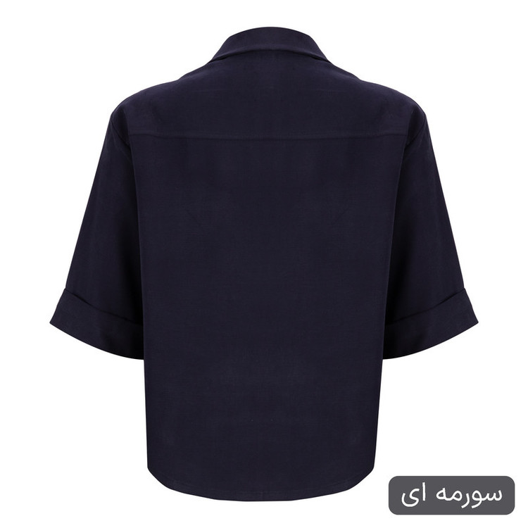 شومیز آستین بلند یقه برگردان زنانه مدل لیلیا کد 2567
