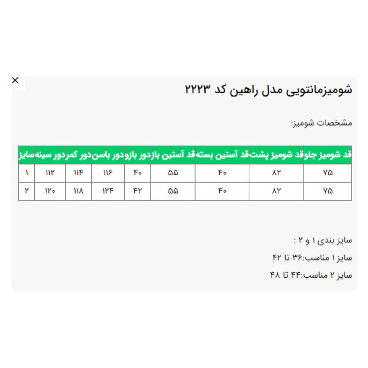 تونیک آستین بلند زنانه مدل راهین کد 222341