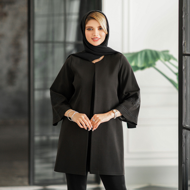 مانتو زنانه مدل روشان کد 124608