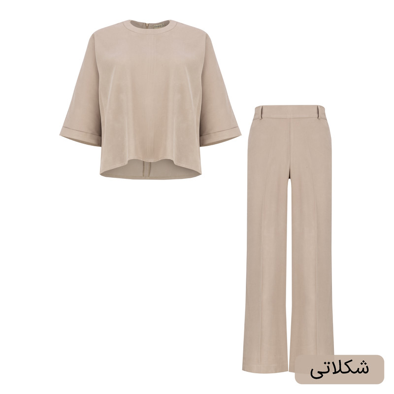 بلوز و شلوار زنانه مدل آیسودا کد 2680