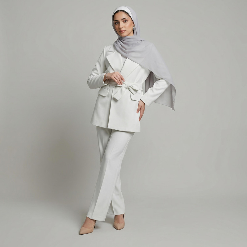 مانتو و شلوار زنانه مدل آران کد 170401
