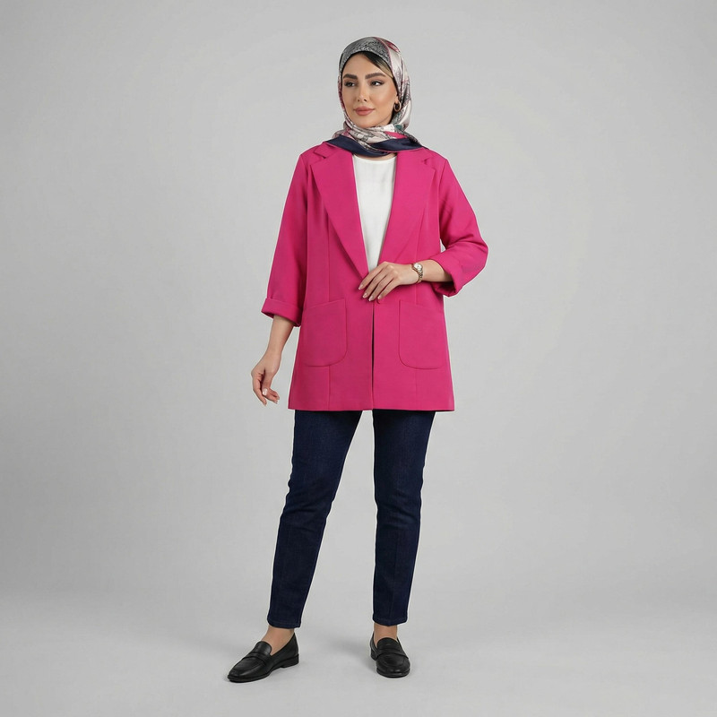 مانتو زنانه مدل شاهان کد 79780