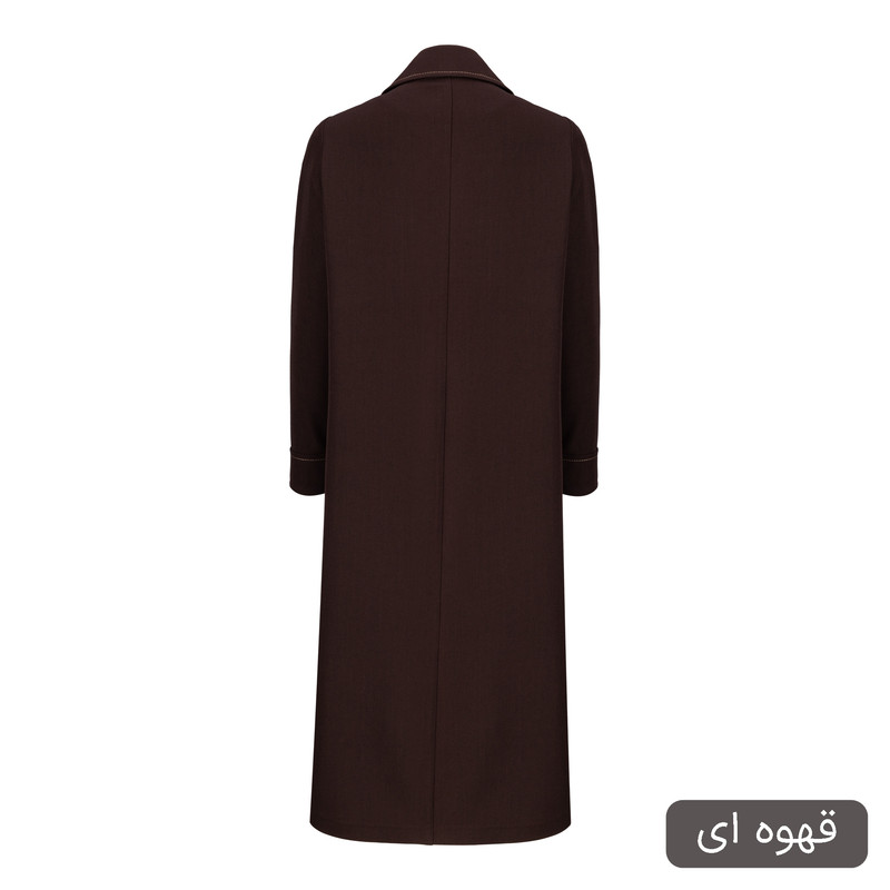 مانتو زیر زانو زنانه مدل ناروین کد 2611