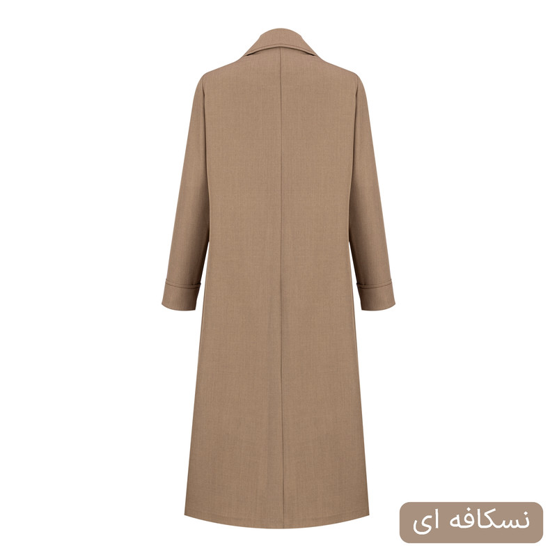 مانتو زیر زانو زنانه مدل ناروین کد 2611