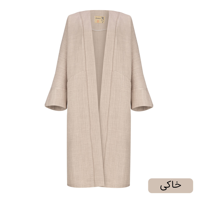 مانتو زنانه مدل بفرین کد 2599