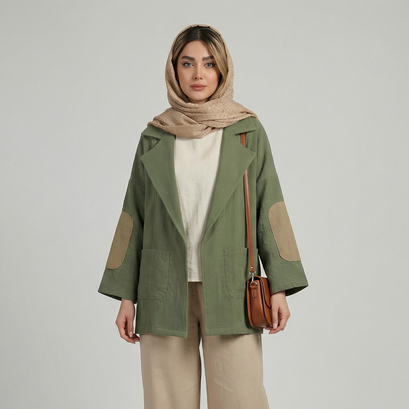 مانتو کتی زنانه مدل شفق کد 188609