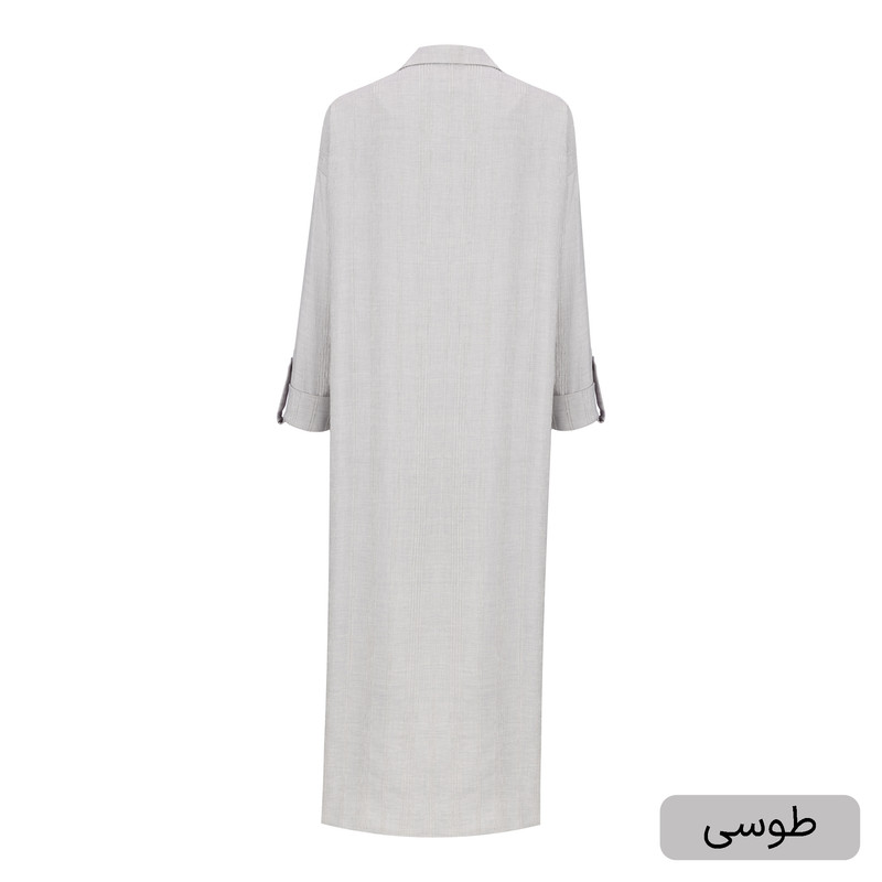 مانتو زیر زانو زنانه مدل مادلی کد 2610