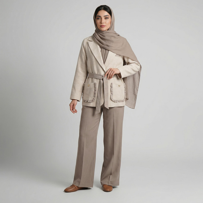 مانتو کتی زنانه مدل تارامهر کد 227903