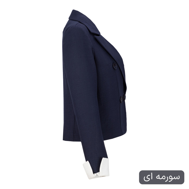 کراپ کت رسمی زنانه مدل سلینا کد 2598