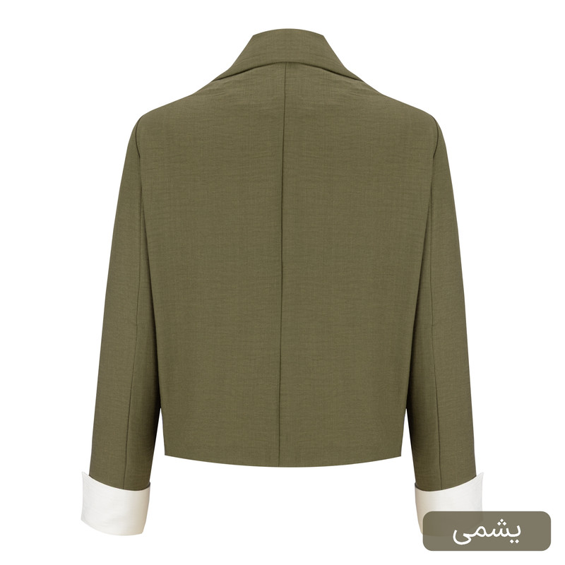 کراپ کت رسمی زنانه مدل سلینا کد 2598