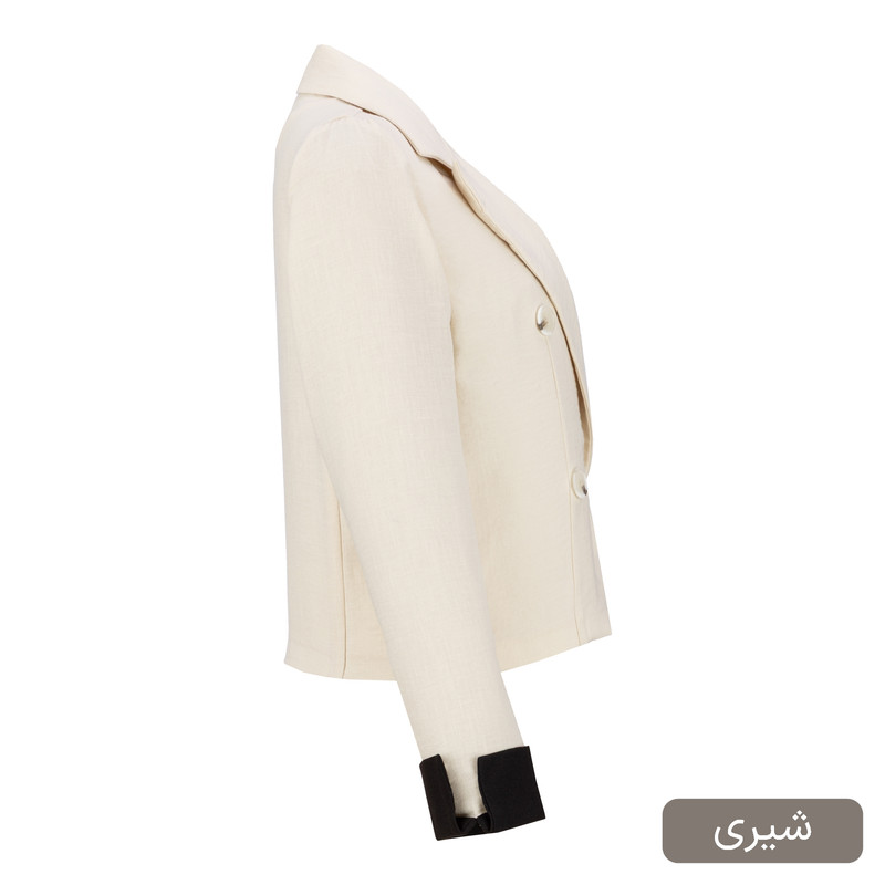 کراپ کت رسمی زنانه مدل سلینا کد 2598