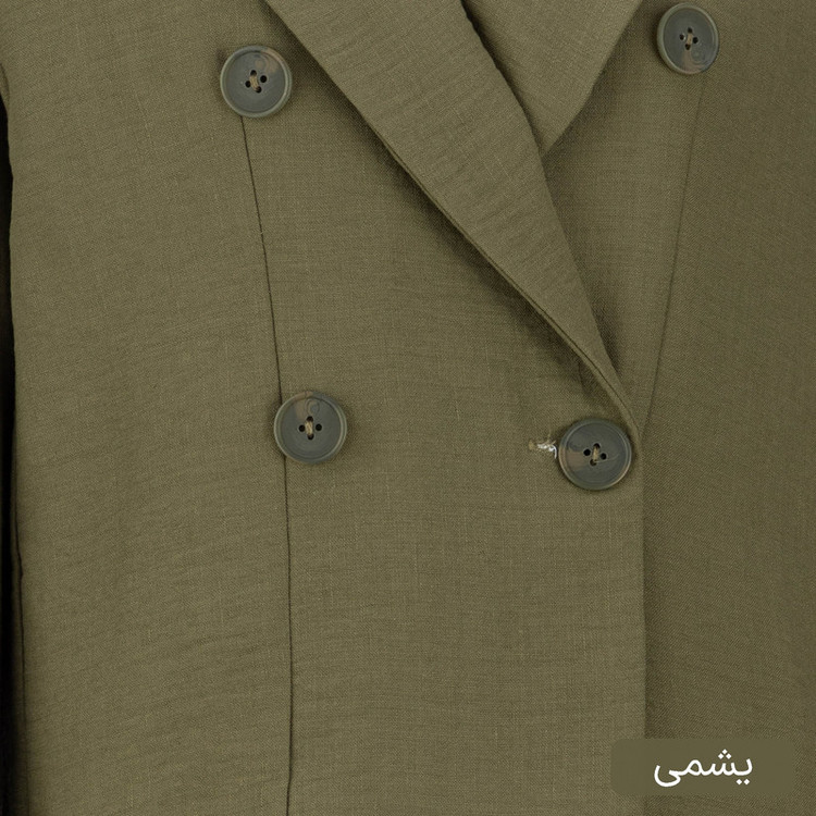 کراپ کت رسمی زنانه مدل سلینا کد 2598