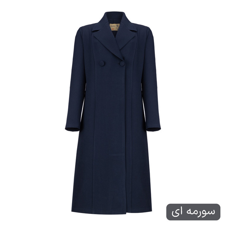 مانتو روی زانو زنانه مدل رویا کد 2556