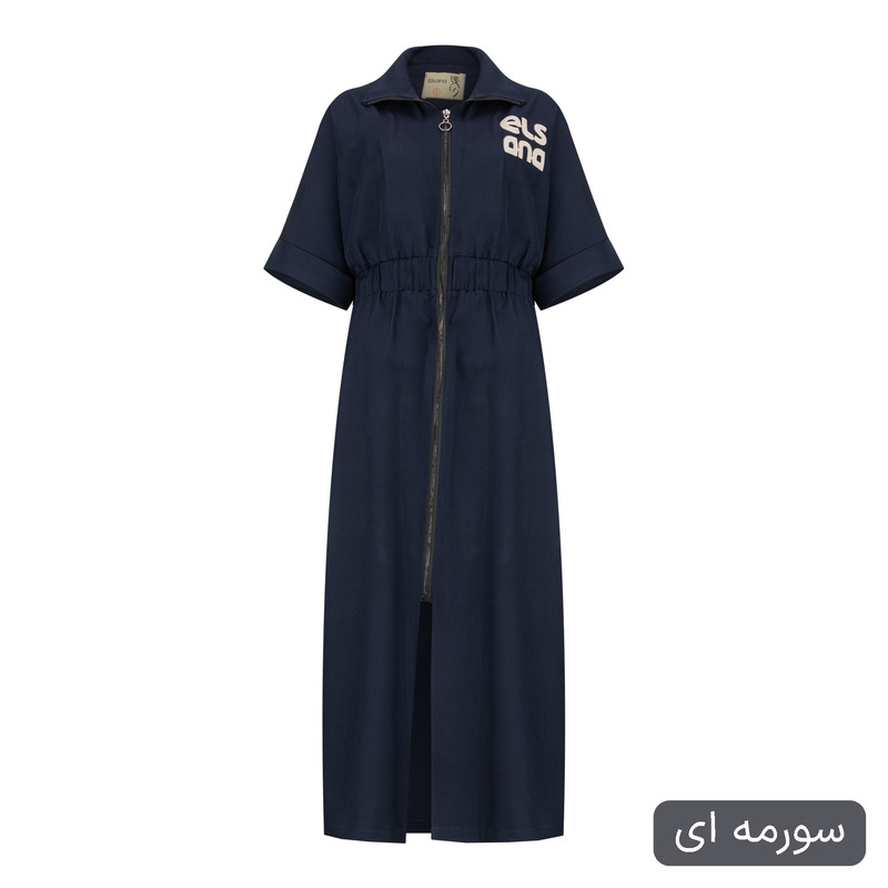 مانتو زیر زانو زنانه مدل الانا کد 2625