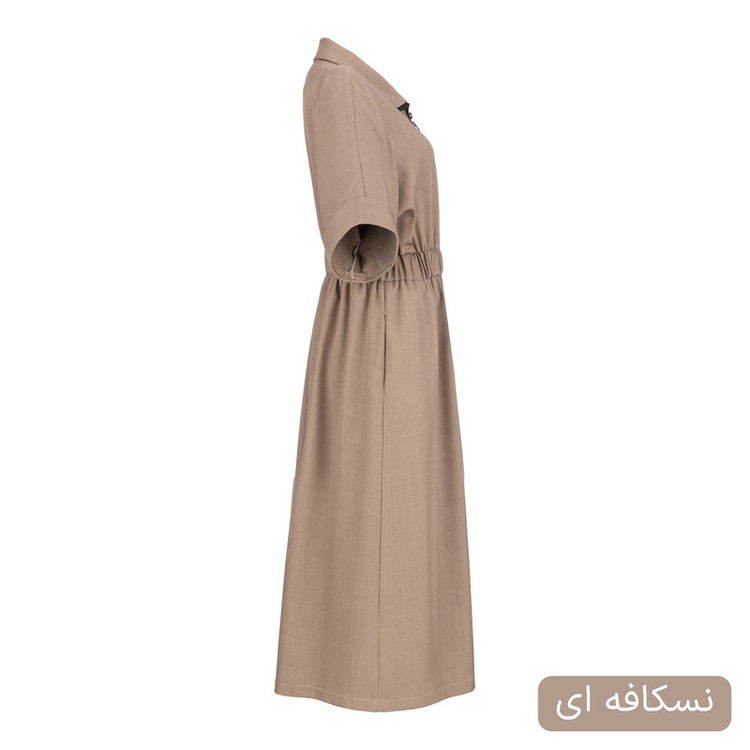 مانتو زیر زانو زنانه مدل الانا کد 2625