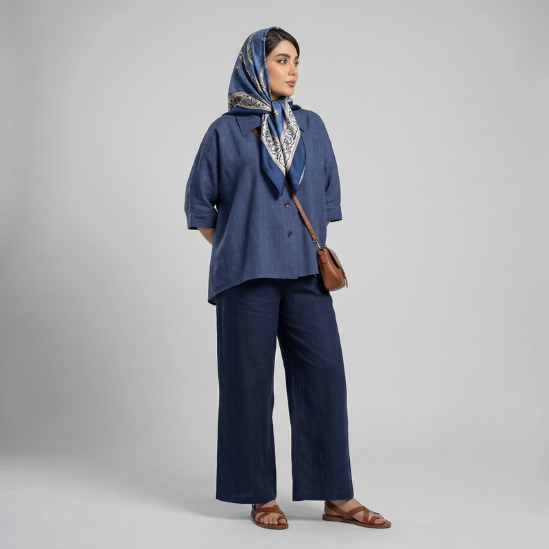 مانتو شومیزی زنانه  مدل شهگل کد 222605