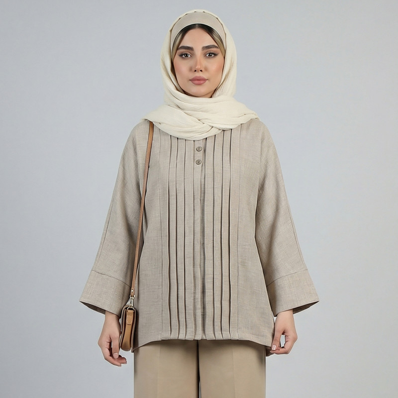 مانتو زنانه مدل جوانه کد 223901