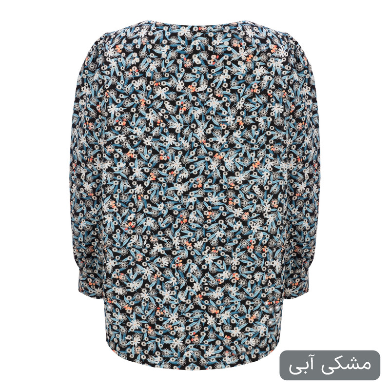 بلوز آستین بلند یقه شل زنانه مدل نیکداد کد 2459